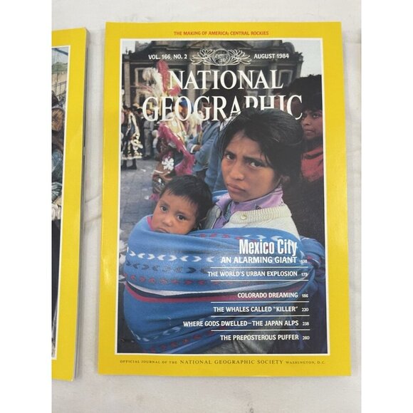 Nat Geo Lot Jul–Dec 1984 w/ Slipcover | Culture, Travel, Geography - Picture 12 of 16